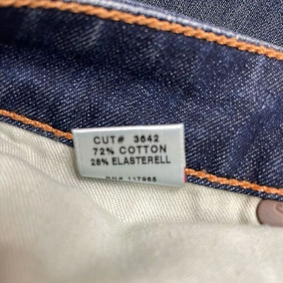 J Brand Dark Wash Low Rise Straight Leg Jeans Size 26 - Picture 7 of 12